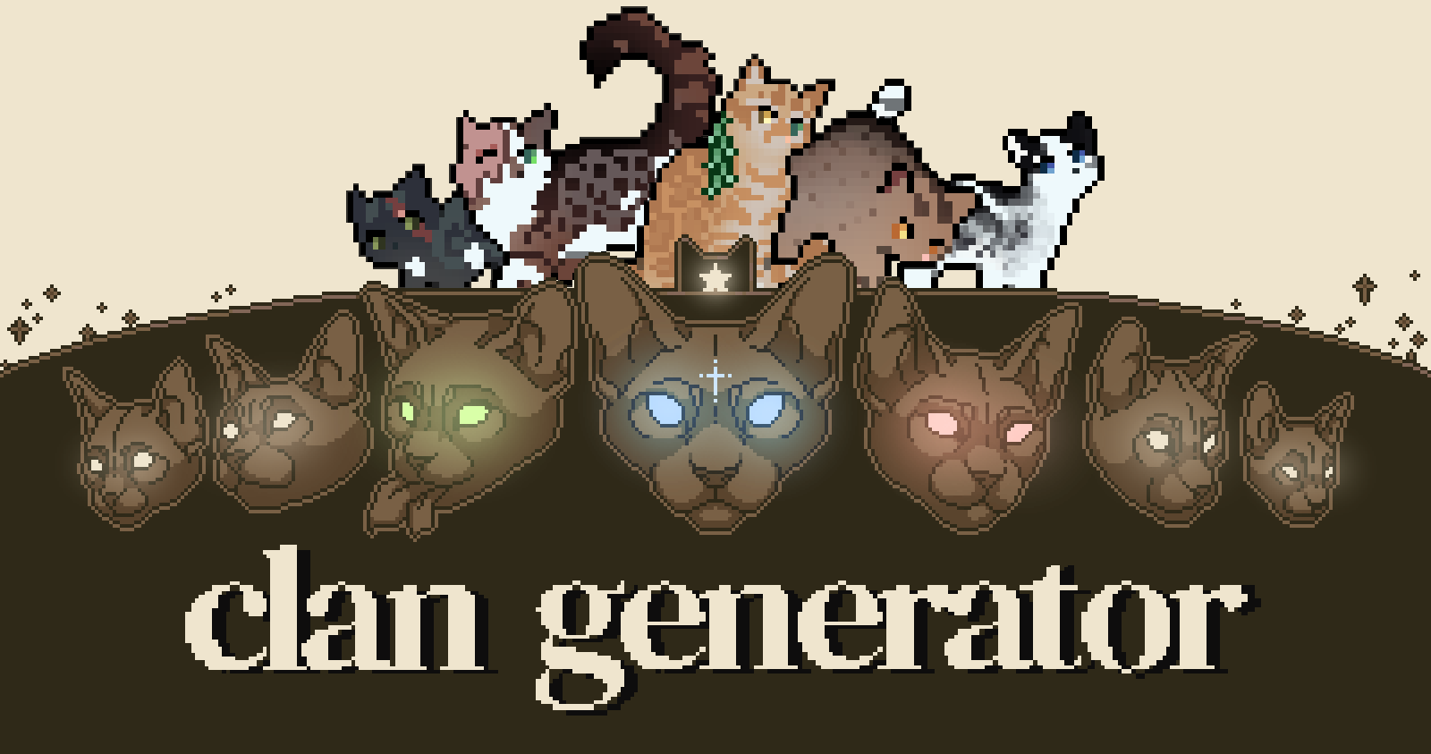 Warrior cat name generator! This is mine because I came up with it