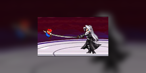 Cover image for Mario And Luigi VS Sephiroth