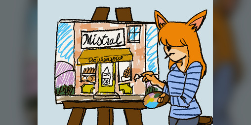 Cover image for Mistral, Tale of a Little Bakery