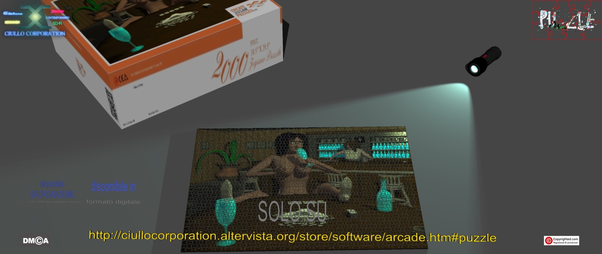{VM18} CIULLO CORPORATION ARCADE (3D CG Videogame [WINDOWS DEMO])