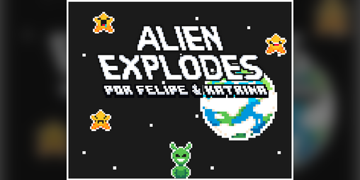 Cover image for ALIEN EXPLODES!