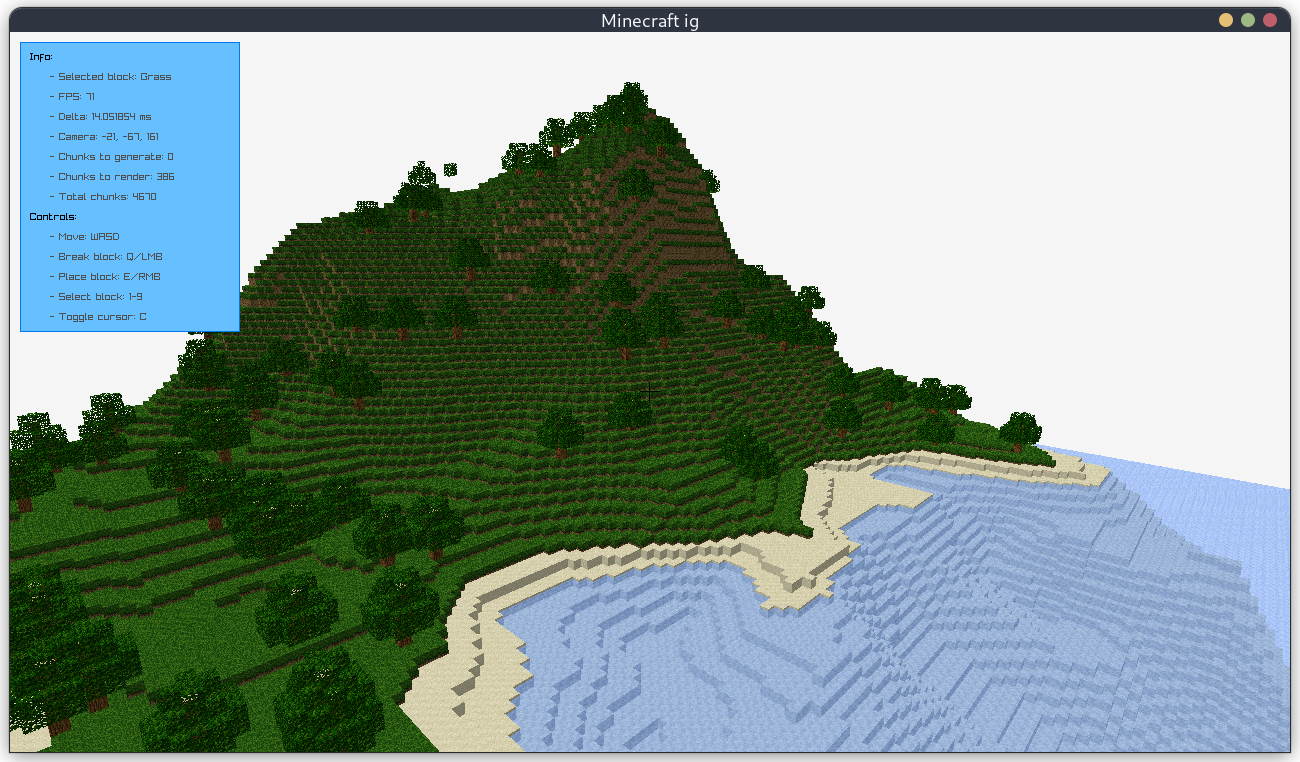 Minecraft [C++] by LelsersLasers