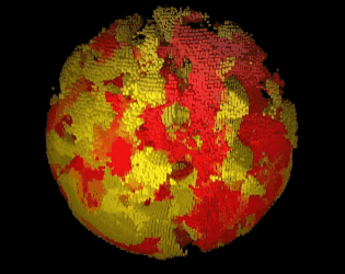 3D Cyclic Cellular Automata # Exp 12