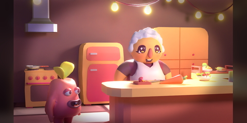 Cover image for Abuela's Space Bistro