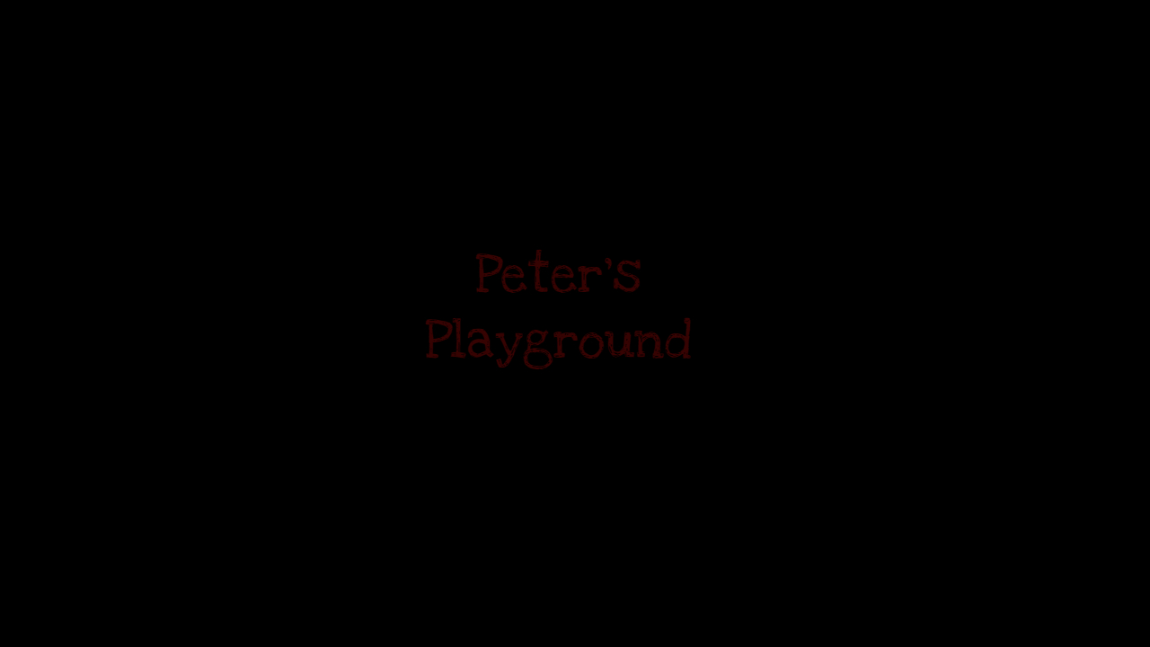 Peter's Playground