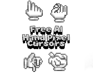 Hand Cursors Poiters (Ai style)