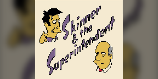 Cover image for Skinner & The Superintendent: The GBC Game!