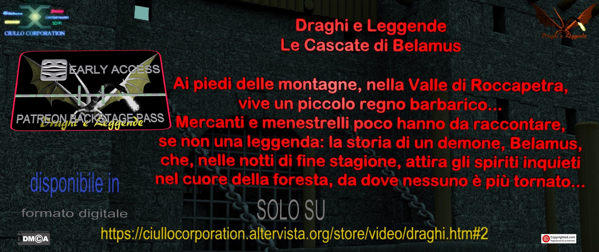 {VM18} Draghi e Leggende. Le Cascate di Belamus (Movie)