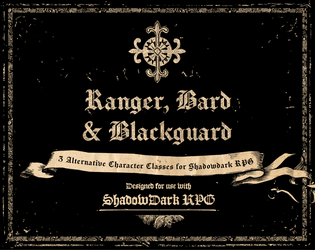 Class Collection for Shadowdark   - A collection of Character Classes for the Shadowdark RPG 