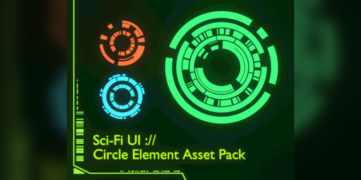 SCI-FI UI Components full pack