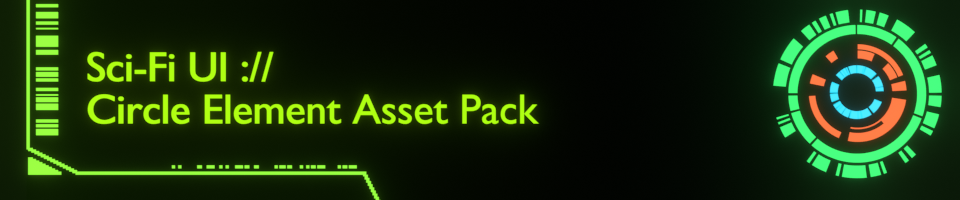 Sci-Fi UI: Circle Elements Asset Pack