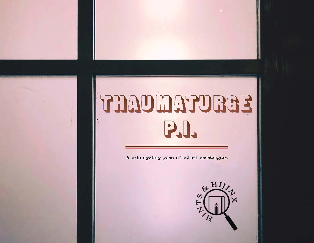 Cover image for Thaumaturge, P.I.
