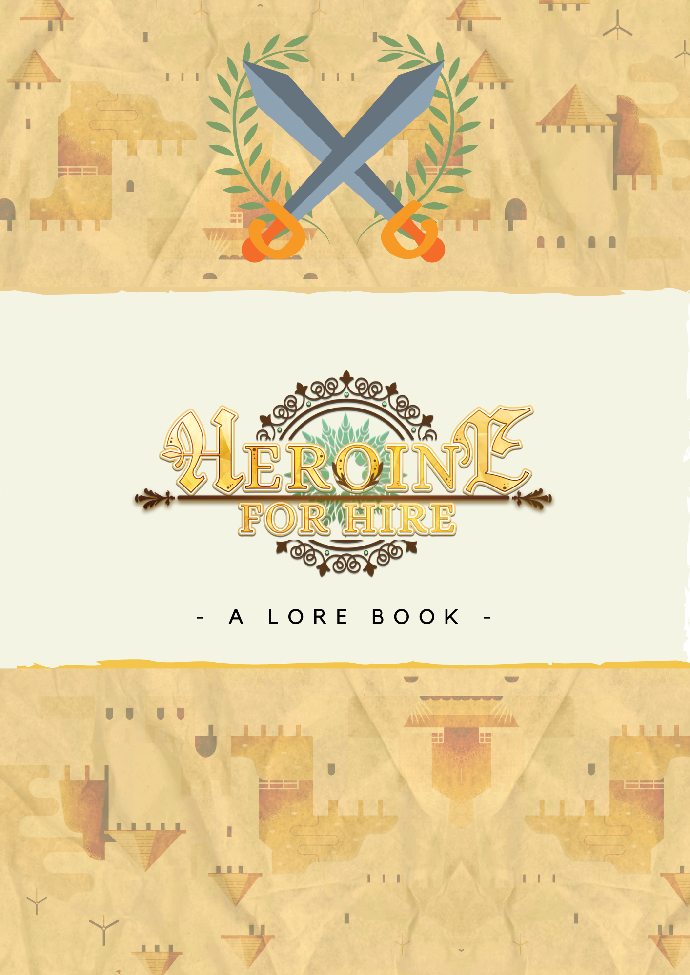 Cover image for Heroine for Hire: Lore Book & Walkthrough