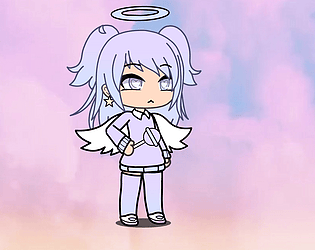 Gacha pastel cloud☁