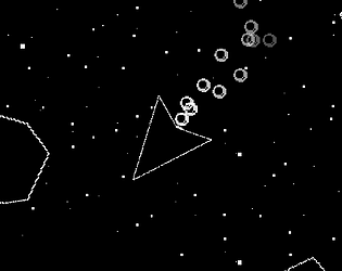 Low Resolution Space Rock Shooter