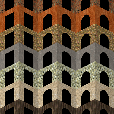 Isometric Tiles - Doorways Pack by Screaming Brain Studios