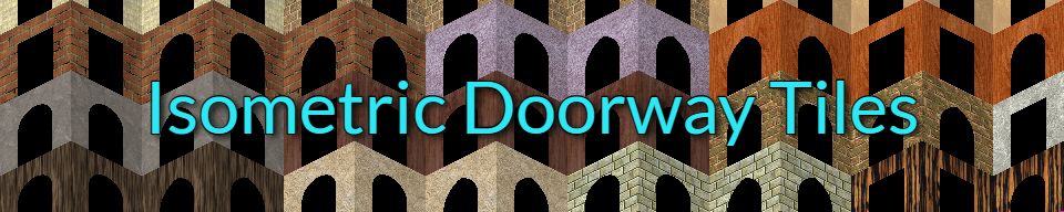 Isometric Tiles - Doorways Pack