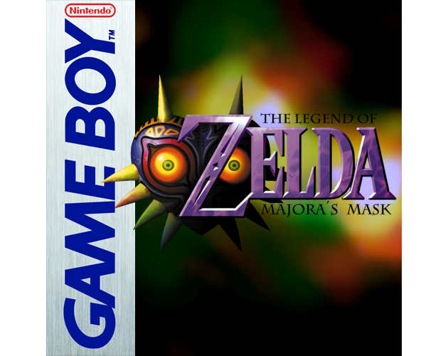 Cover image for The Legend of Zelda: Majora's Mask GB