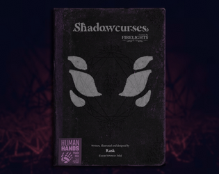 Shadowcurses Solo RPG   - A Guided by Firelights grim dark adventure solo game in which you play as the villain... 