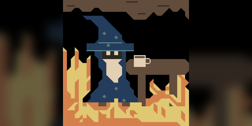 Cover image for Fire-Fighting Wizard Pet Rescue Roguelike