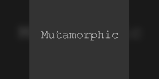 Cover image for Mutamorphic