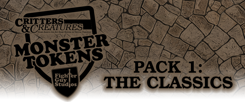 Monster Tokens - Pack 1: The Classics