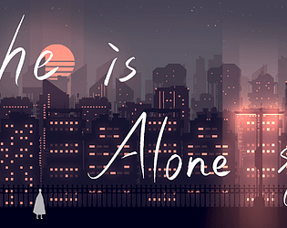 He is Alone