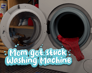 Cover image for Mom got stuck in the washing machine
