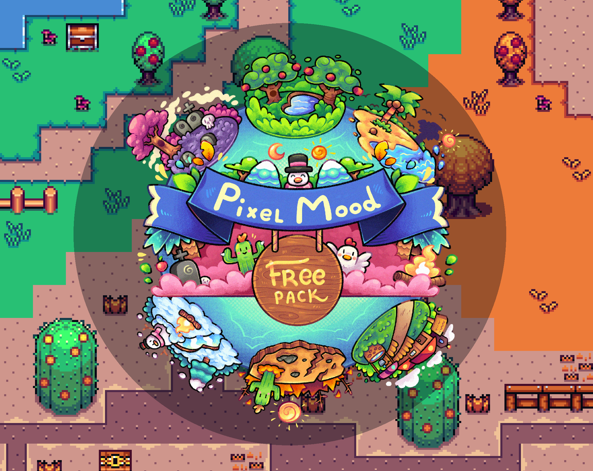 Pixel Mood - Free Pack by Alwore