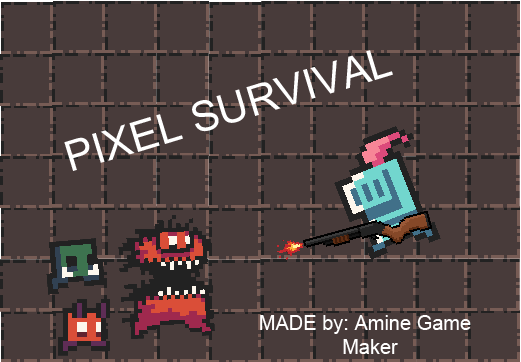 PIXEL SURVIVAL V 0.4.3 by Amine Game Maker for Scratch Game Jam #2 ...