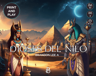 DIOSES DEL NILO - ¡PRINT AND PLAY!  