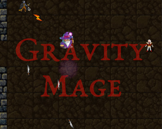 Gravity Mage by evolvent for 7DRL Challenge 2023 itch.io
