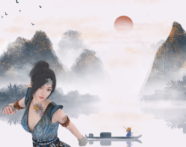 Cover image for 落云传奇