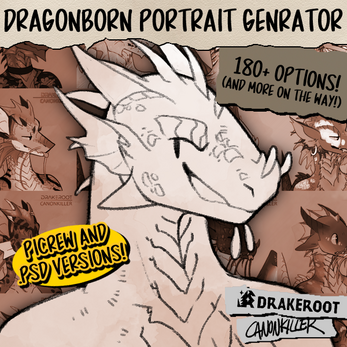 Dragonborn Portrait Base