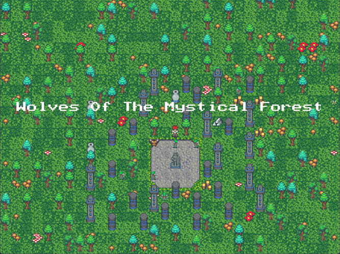 Wolves Of The Mystical Forest