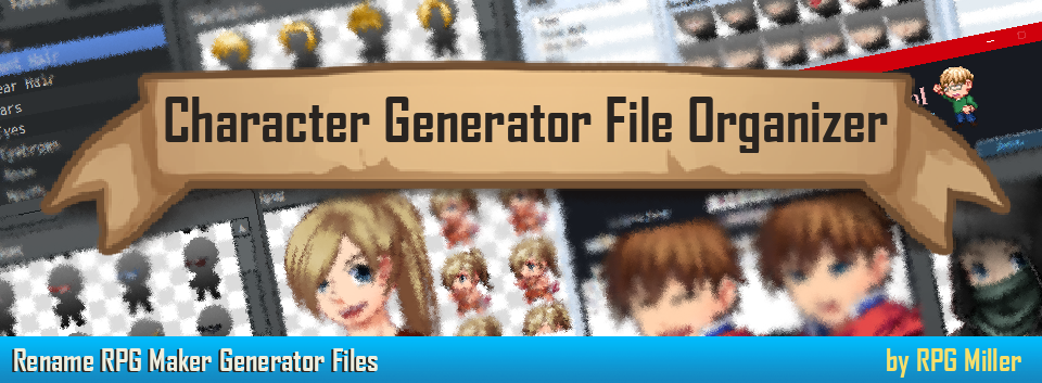 Character Generator File Organizer - FREE!