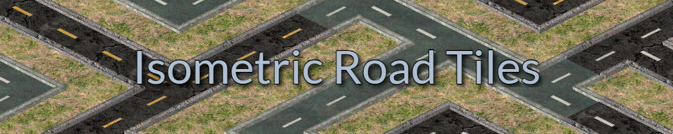 Isometric Tiles - Roads Pack