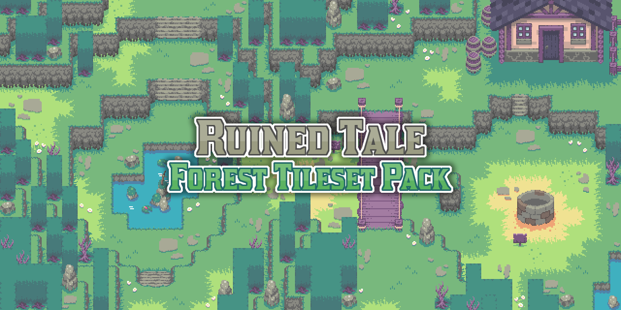 Ruined Tale: Forest Tileset Pack