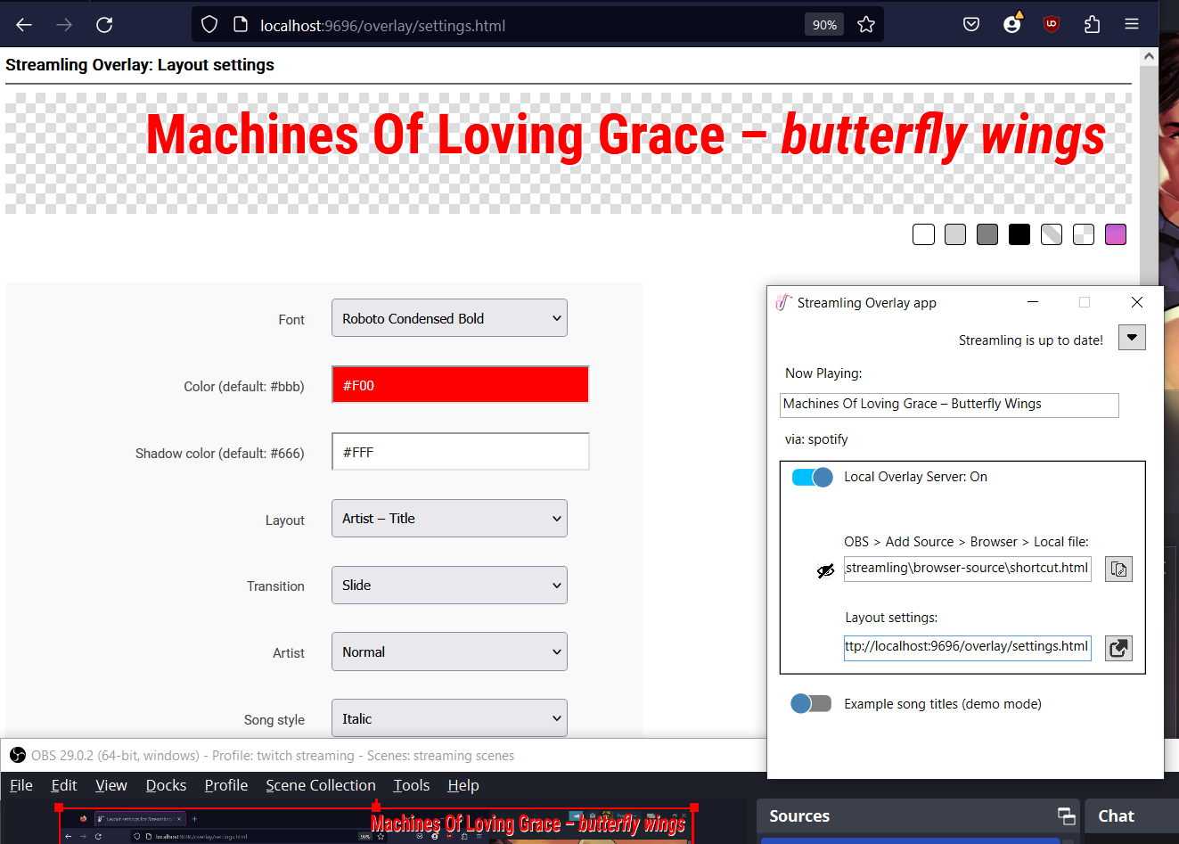 HOW TO ADD SONG PLAYING NOW TO YOUR OBS OVERLAY 