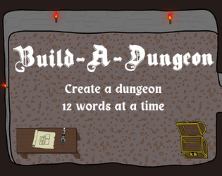 Build-A-Dungeon   - A simple way to build a dungeon using one 6-sided die! 