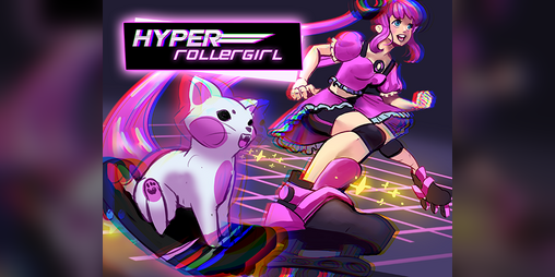 Cover image for Hyper Rollergirl