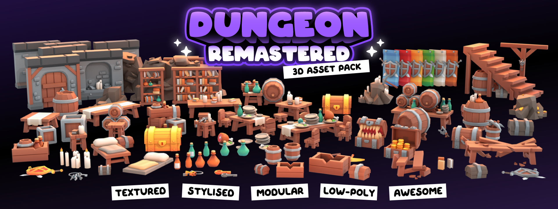 KayKit - Dungeon Pack Remastered