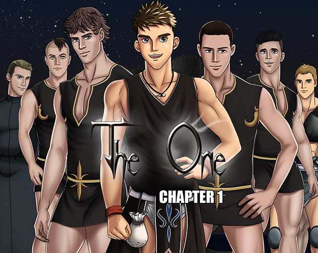 Cover image for [R18+]The One Chapter 1: Yaoi Game/Gay Dating Sim/Yaoi Visual Novel[NSFW]!
