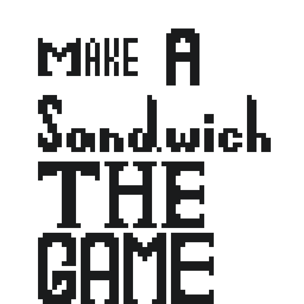 MAKE A SANDWICH THE GAME