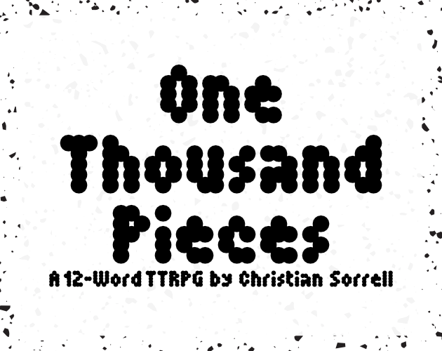 Cover image for One Thousand Pieces