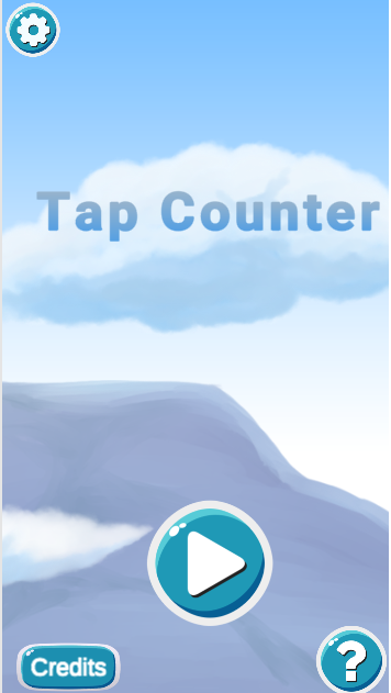 Tap Counter Home Screen