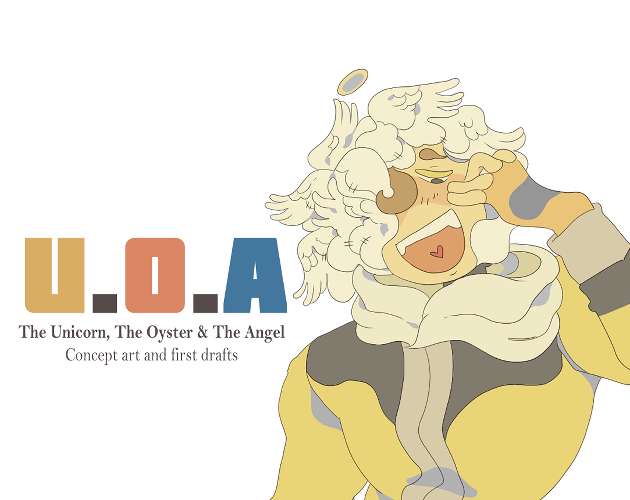 Cover image for U.O.A 💫 concept art & drafts