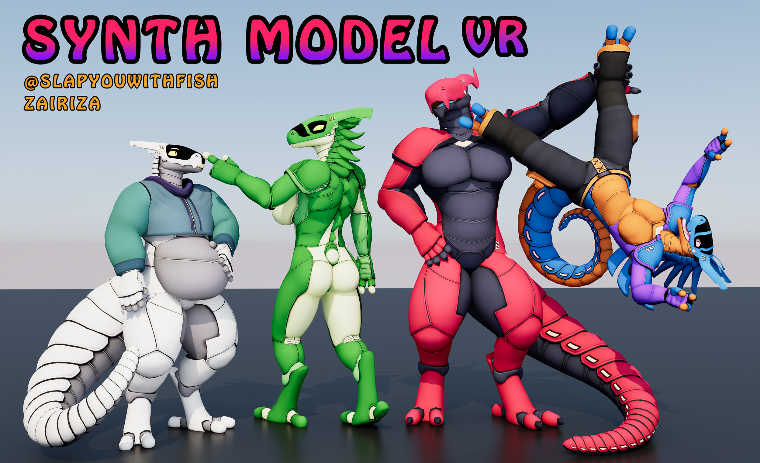Synth VRchat Model