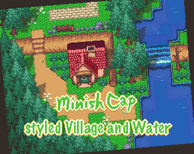 Minish Cap Styled Village and Water
