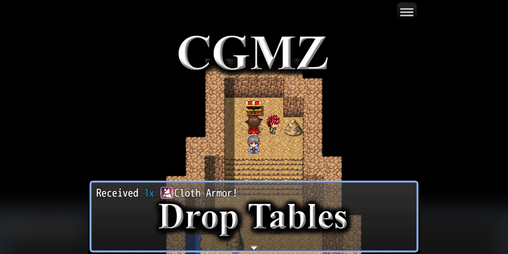 Cover image for [CGMZ] Drop Tables for RPG Maker MZ